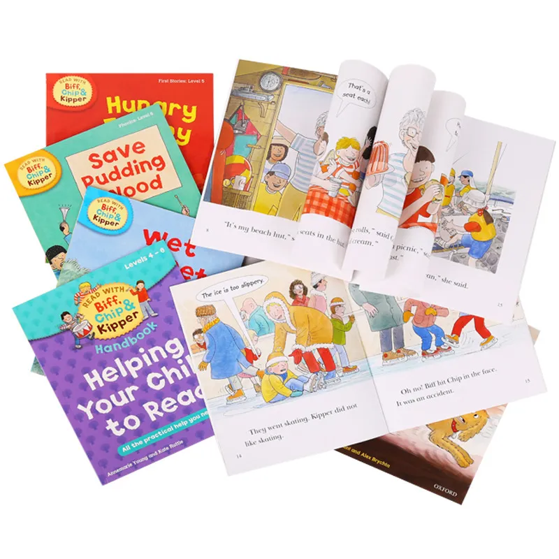 1 Set 25 Books 4-6 Level Oxford Reading Tree Biff, Chip&Kipper Practical Kids English Picture Book Educational for Children