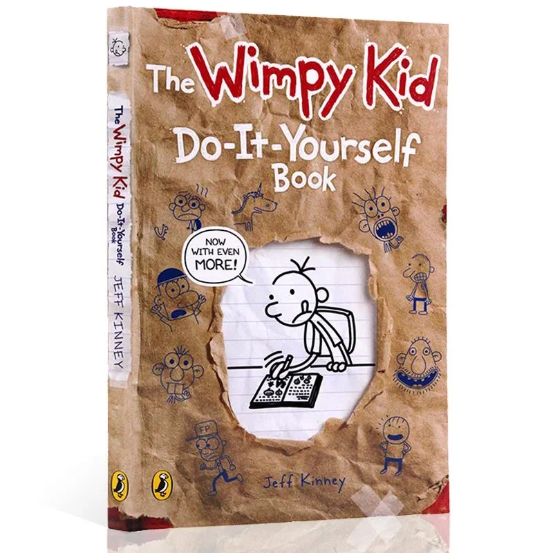 14 Books/Set Diary of a Wimpy Kid Comic Set Learning English Language Books for Children Kids Story Books in English