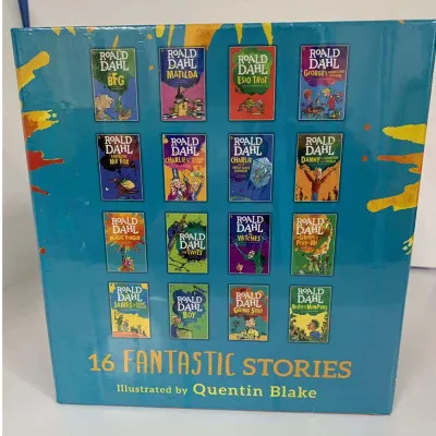 16 Books Roald Dahl Collects Children's Literature Novels and Story Books for Children's Early Education in Learning English