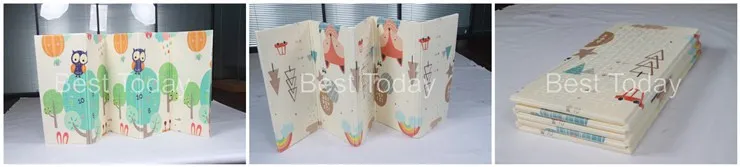 180*150cm Non-Slip 10mm Thickness Kids Activity Camping Mat Strengthen The Physical Exercise