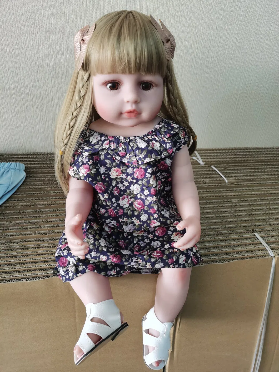 2021 New Arrival Children Toys Newborn Baby Doll Kids Toy Full Silicone Body Reborn Doll
