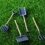 Here are some common elements found in miniature gardening sets