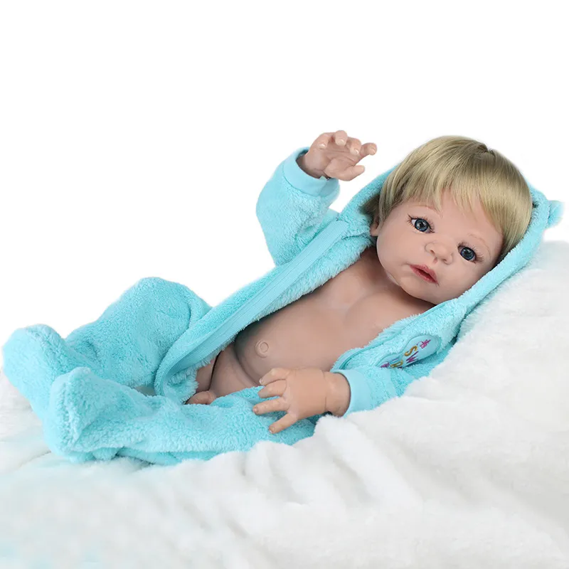 22inch Reborn Doll Babies Lovely Cool Boy Kids Best Birthday Playmates Gift