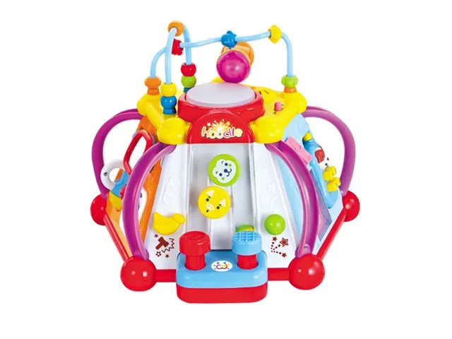 3 in 1 Intelligent Baby Toys Learning Table Activity Baby Walker