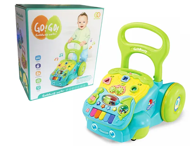 3 in 1 Intelligent Baby Toys Learning Table Activity Baby Walker