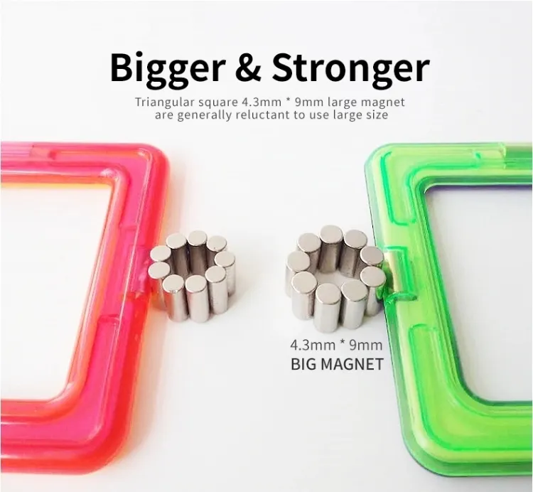30PCS Magnetic Blocks Designer Educational Building Toys for Children