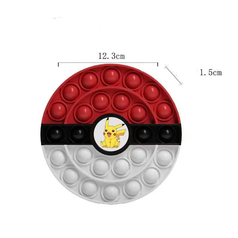 4.8inch Fairy Popping Anxiety Autism Stress Relief Silicone Game Gift