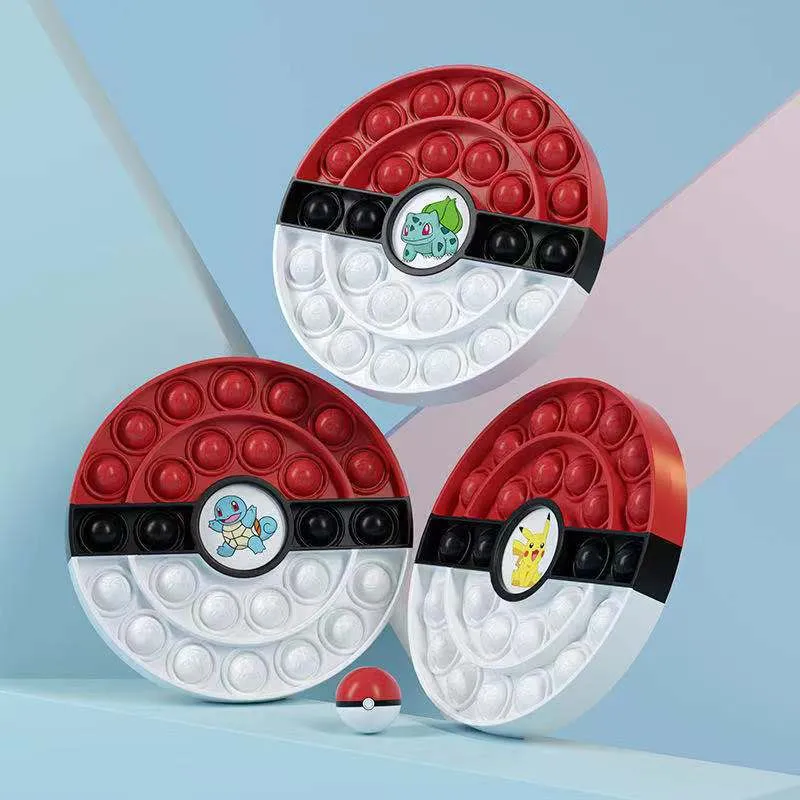 4.8inch Fairy Popping Anxiety Autism Stress Relief Silicone Game Gift