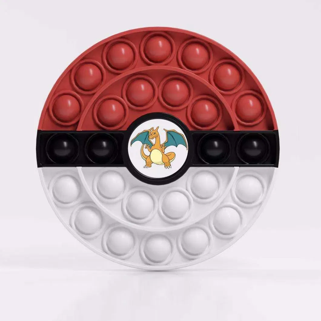 4.8inch Fairy Popping Anxiety Autism Stress Relief Silicone Game Gift