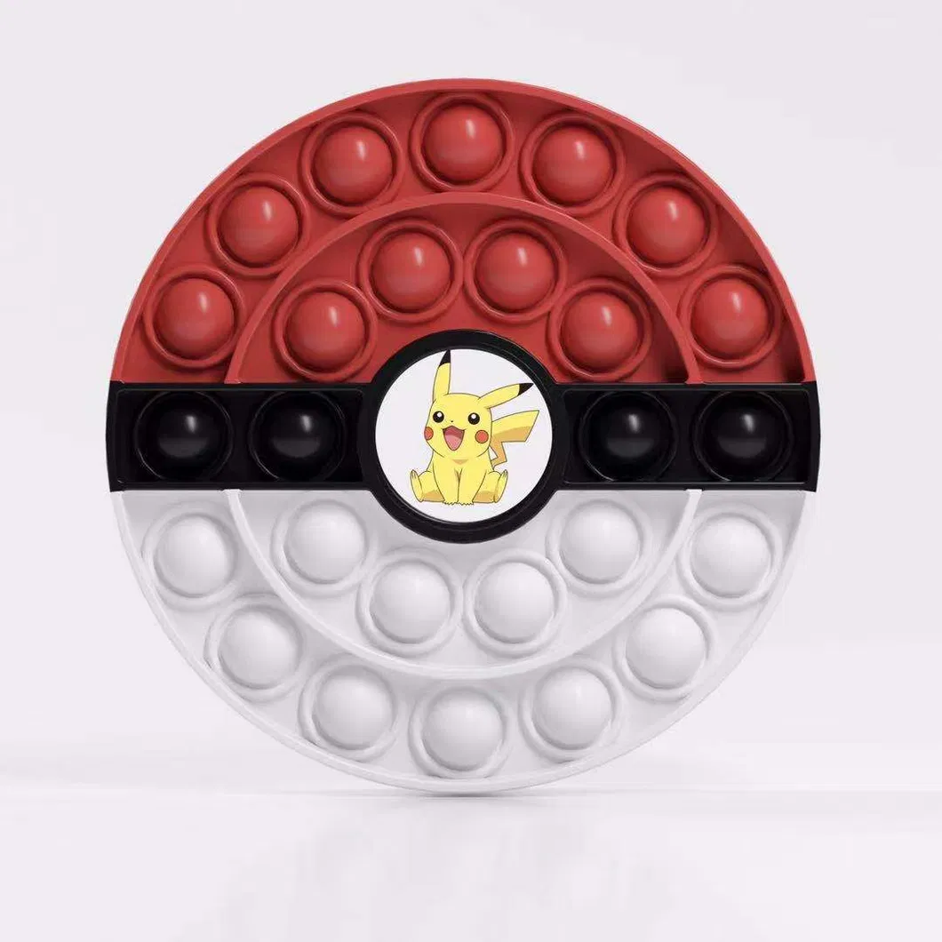 4.8inch Fairy Popping Anxiety Autism Stress Relief Silicone Game Gift