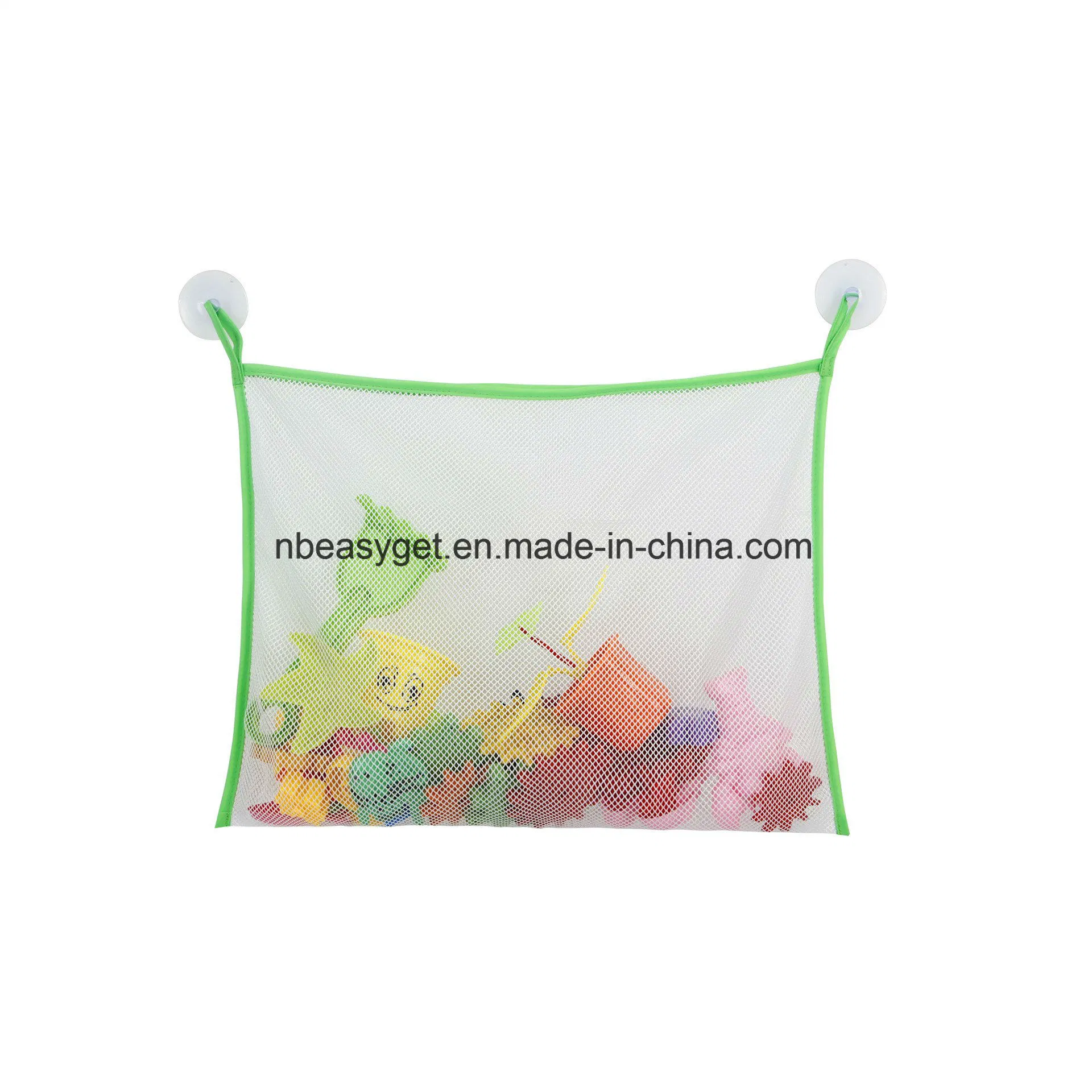 Bath Toy Organizer with 2 Bonus Strong Hooked Suction Cups Esg10184