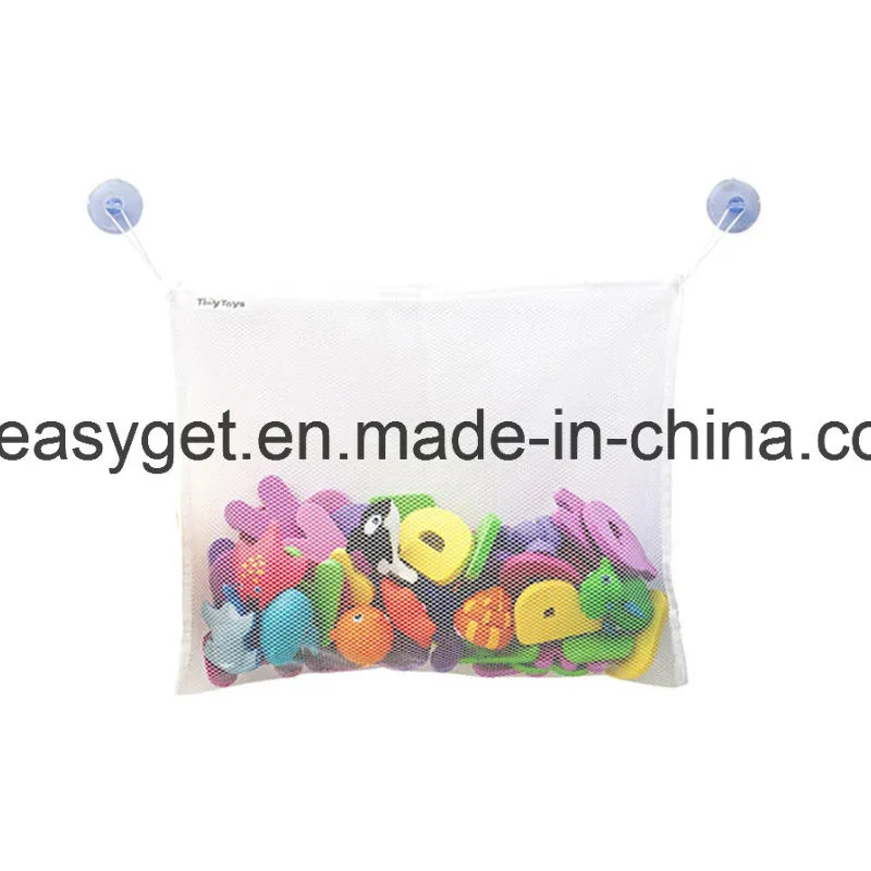 Bath Toy Organizer with 2 Bonus Strong Hooked Suction Cups Esg10184