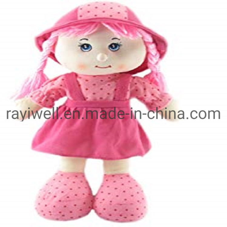 Beautiful Stuffed Plush Rag Baby Doll Toys for Kids 2021 Welcome OEM Cute