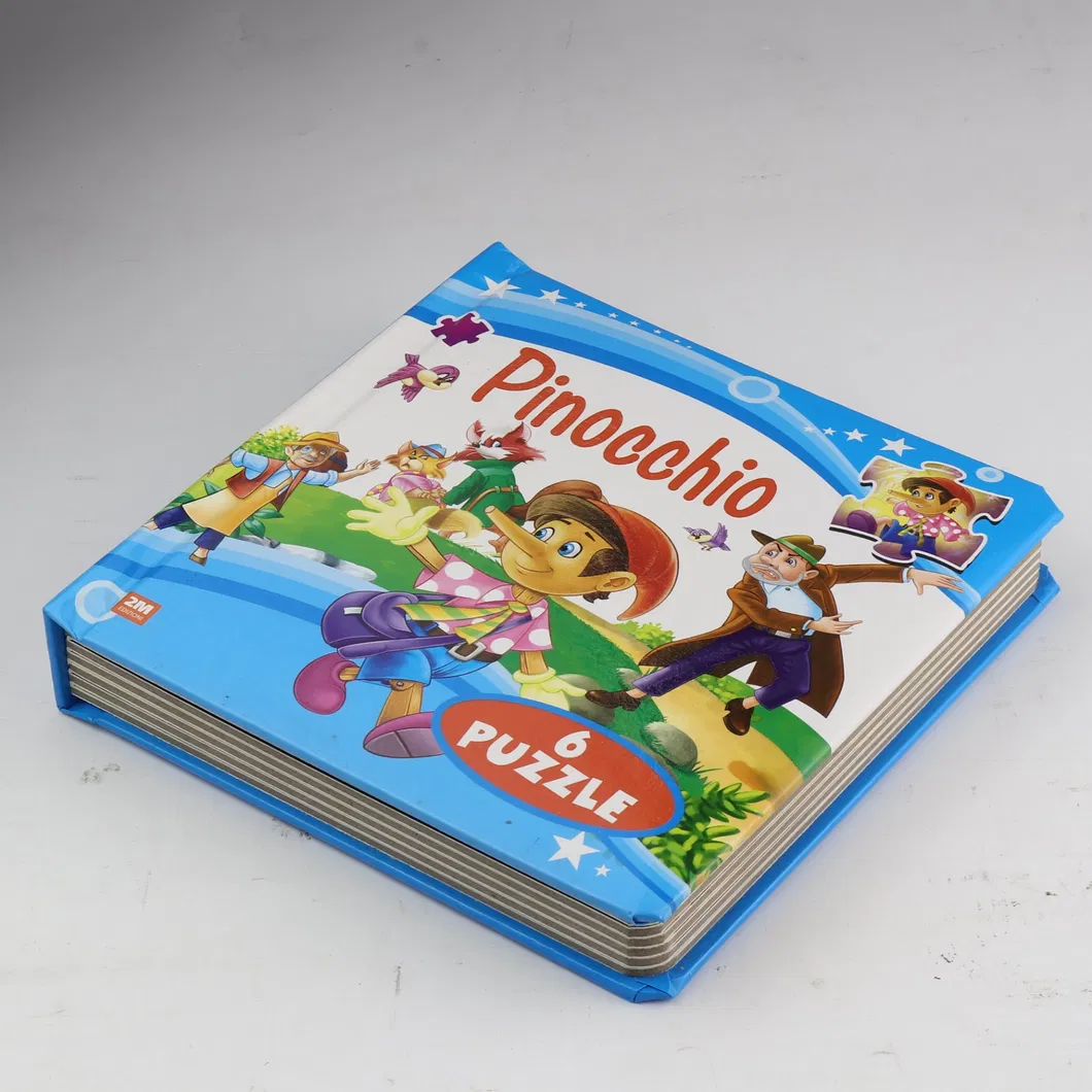 Blue 100% Eco-Friendly Puzzle Games Jigsaw Puzzle Boy Girls
