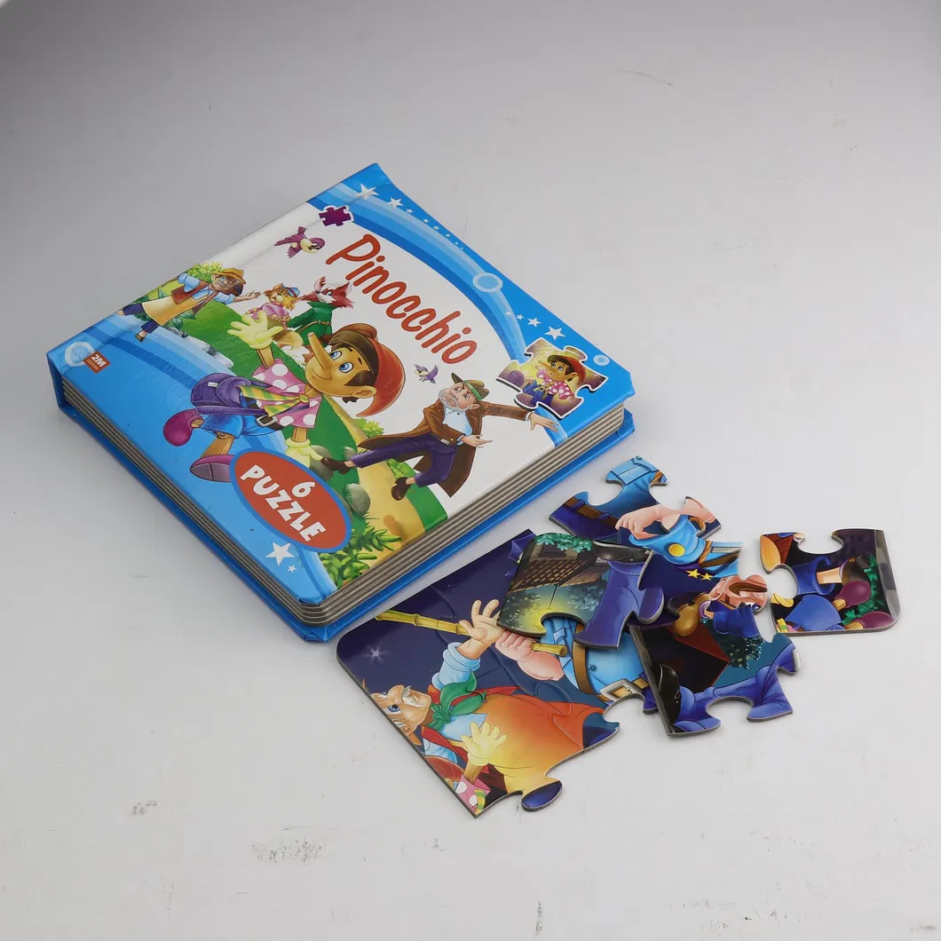 Blue 100% Eco-Friendly Puzzle Games Jigsaw Puzzle Boy Girls