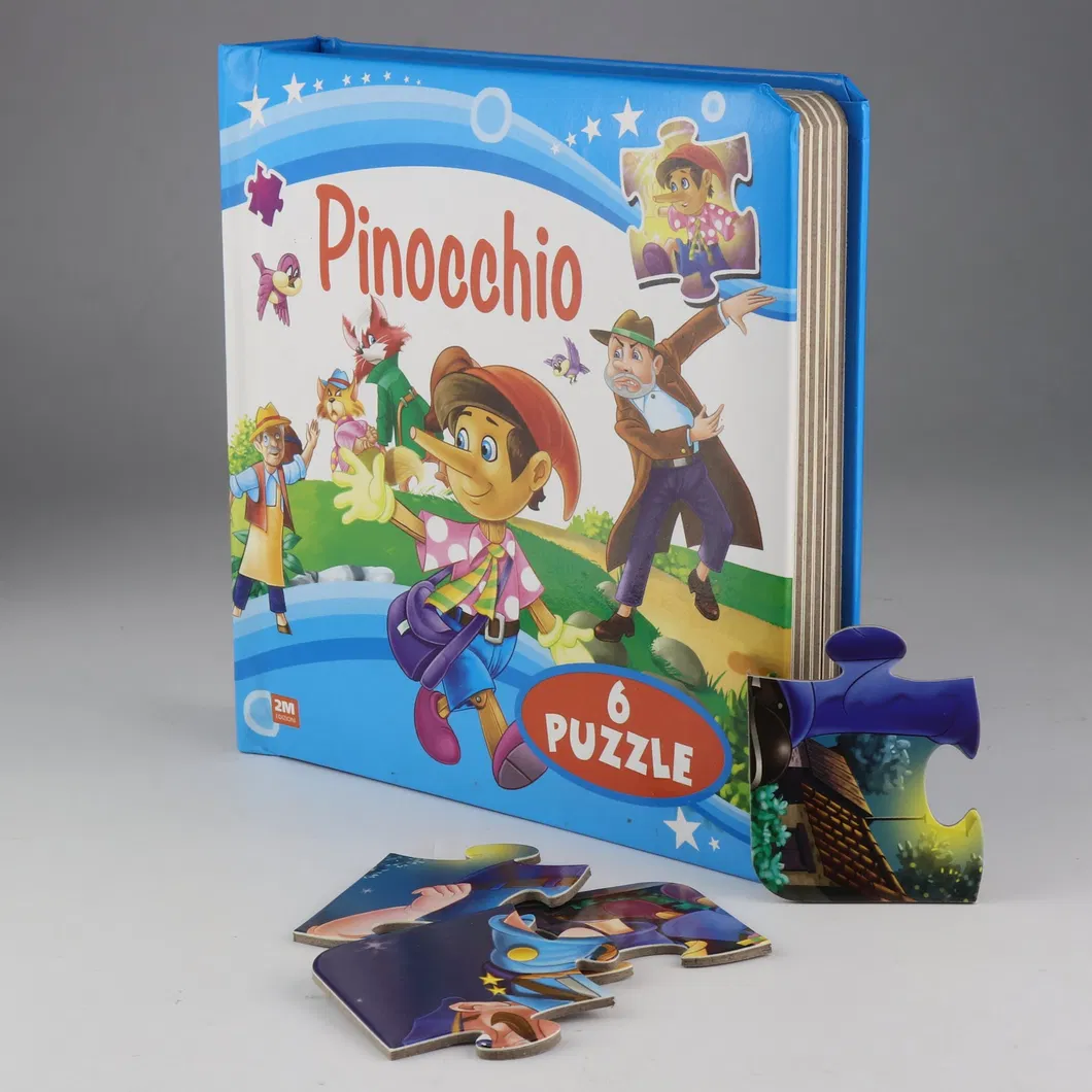 Blue 100% Eco-Friendly Puzzle Games Jigsaw Puzzle Boy Girls