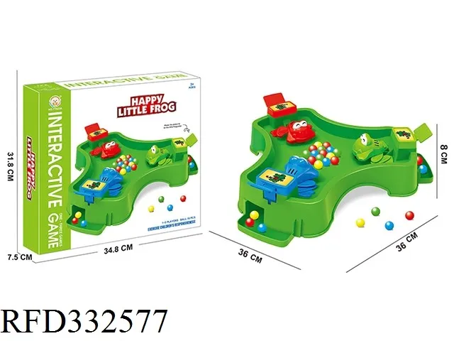Cartoon Educational Interactive Table Game Desktop Toy Hungry Frog Game