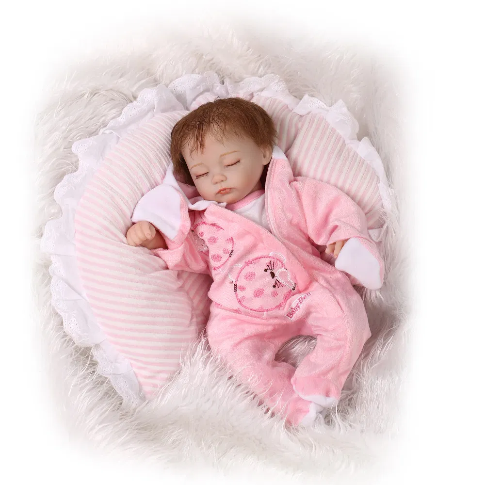 Cheap Real Silicone Alive Toy 18-22 Inch Lifelike Soft Vinyl Bebe Reborn Doll Boneca Baby Dolls for Kids