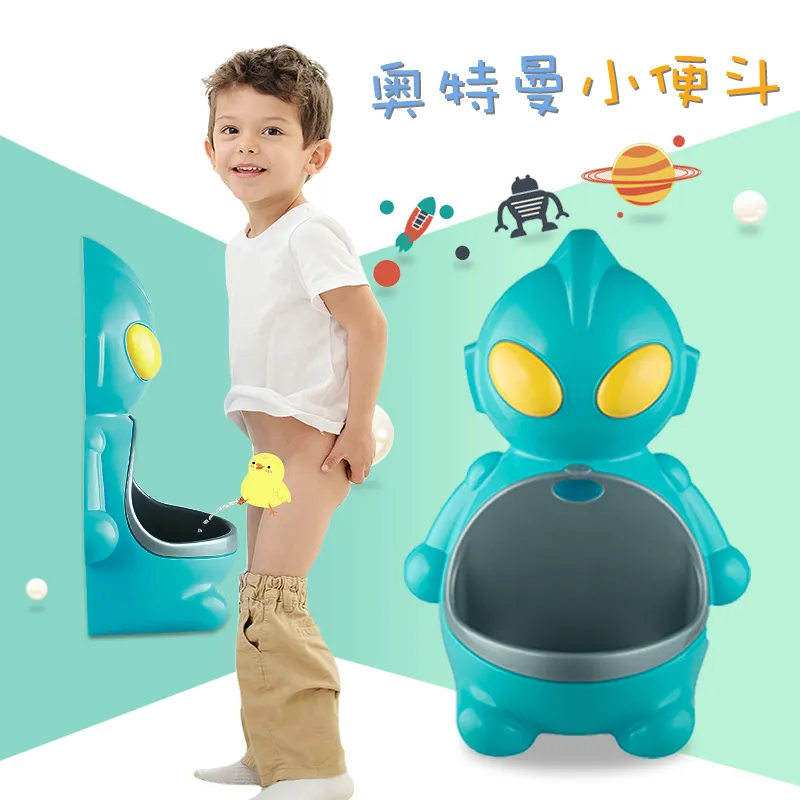 Children′s Products Plastic Baby Toilet Potty Have Wheel with Ladybird Shape