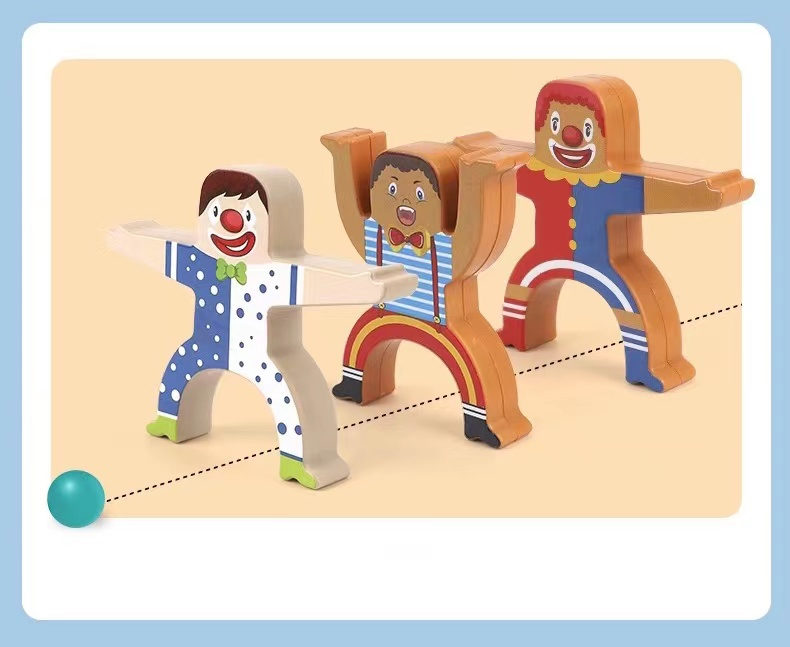 Children's Science and Education Jenga Balance Toy Parent-Child Interactive Game Doll Jenga High Balance Building Table Game