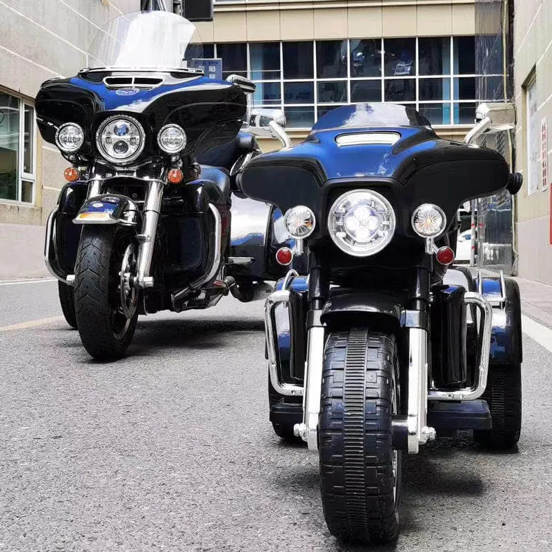 China Factory Remote Control Kids Electric Motorcycle /3 Wheels Wholesale Baby Toyskids Bigger Size Harley Motor/ Ride on Toy Battery Power Toys Cem--22