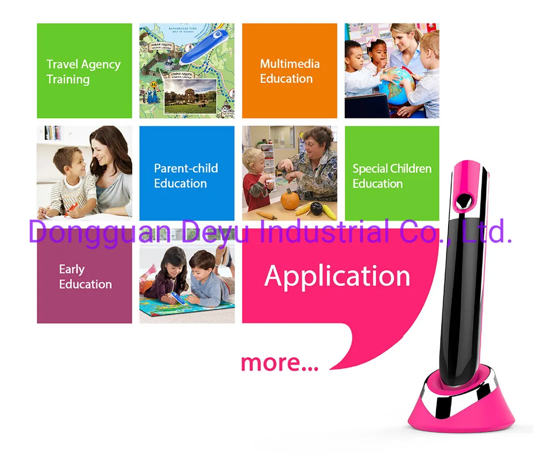 Classic Traditonal Talking Learning Pen for Kids/ Happy and Easily to Study More Languages with Kids
