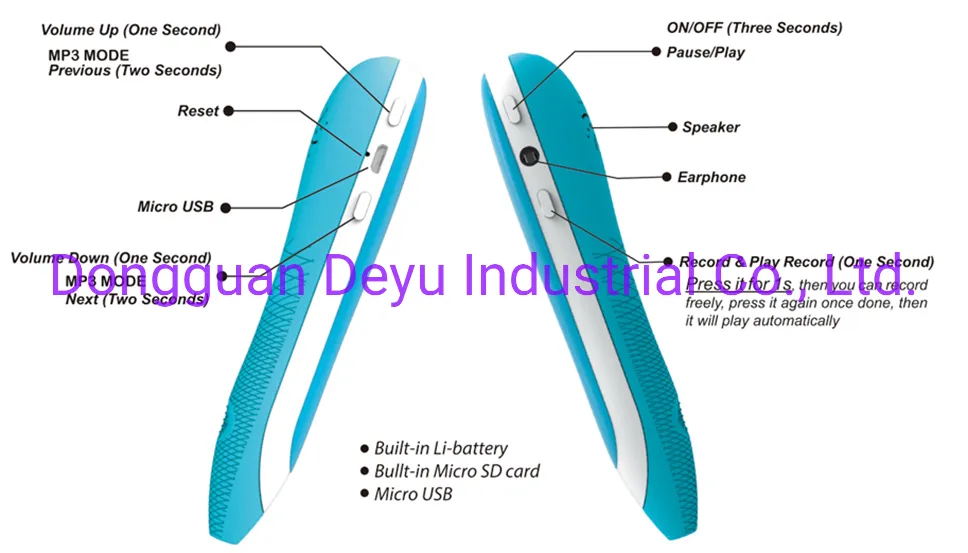 Classic Traditonal Talking Learning Pen for Kids/ Happy and Easily to Study More Languages with Kids