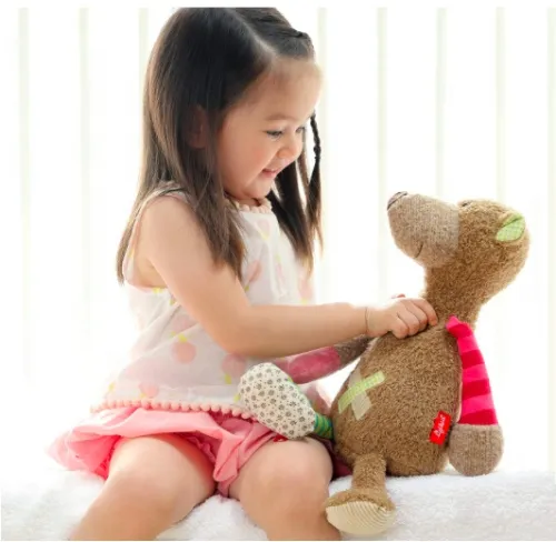 Cuddly Stuffed Teddy Baby Toys Infant Plush Animal