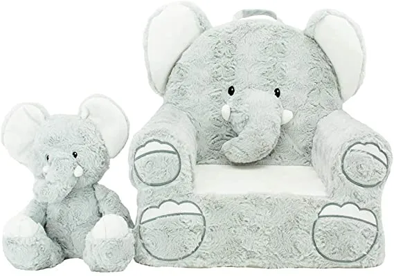 Custom Leopard Baby Sofa Plush Chair Wholesale Comfortable Infant Learning Animal Sofa Toy Popular Baby Sofa