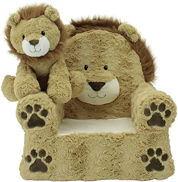 Custom Leopard Baby Sofa Plush Chair Wholesale Comfortable Infant Learning Animal Sofa Toy Popular Baby Sofa