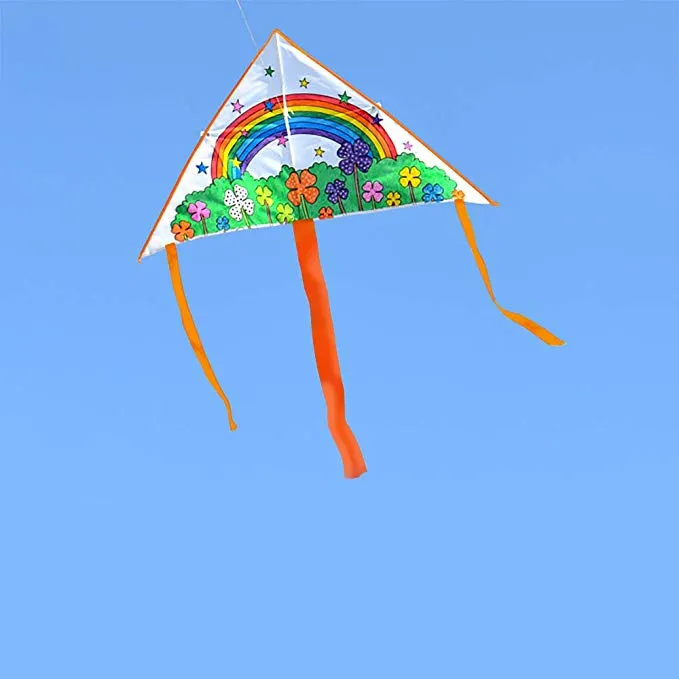 Custom New Outdoor Education Promotion Gift/Beach DIY Kite Toy for Kids/Child with Logo