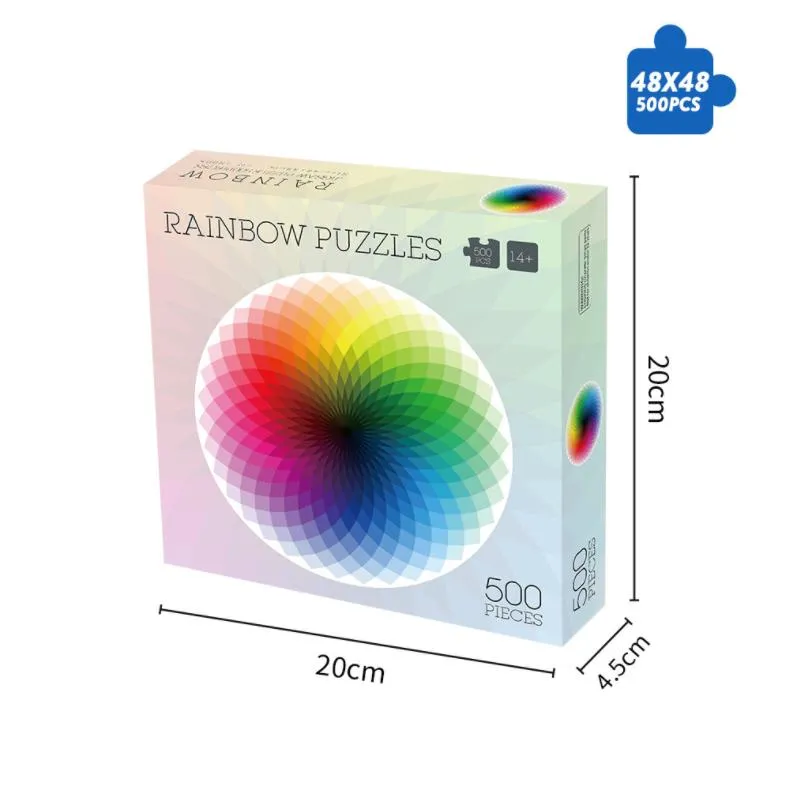 Customized Wholesale Educational Toys 1000PCS Paper Jigsaw Puzzles with Fsc Certified