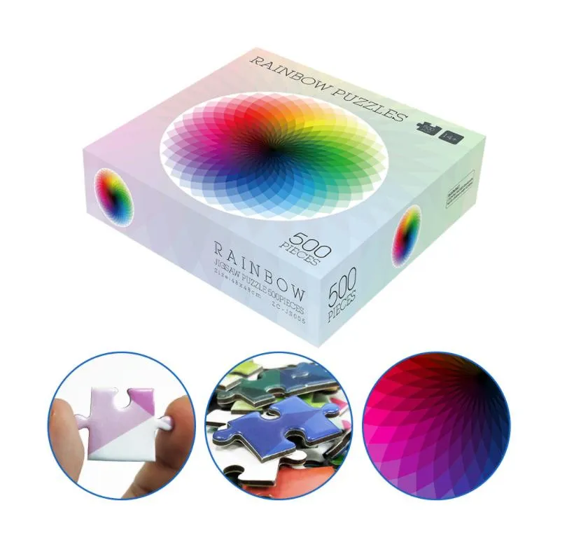 Customized Wholesale Educational Toys 1000PCS Paper Jigsaw Puzzles with Fsc Certified