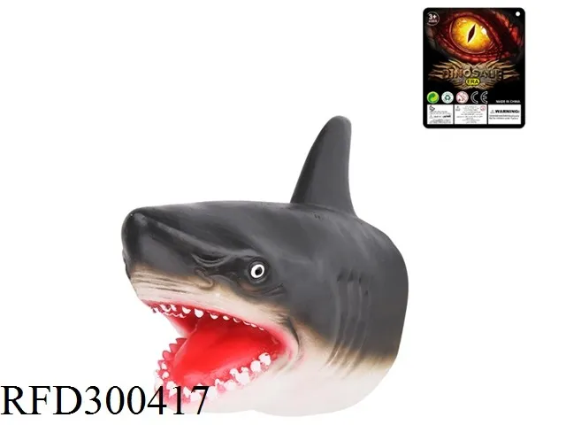 Dinosaur Soft Hand Puppet Rubber Realistic Claw and Head Tyrannosaurus