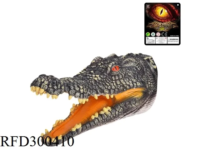 Dinosaur Soft Hand Puppet Rubber Realistic Claw and Head Tyrannosaurus