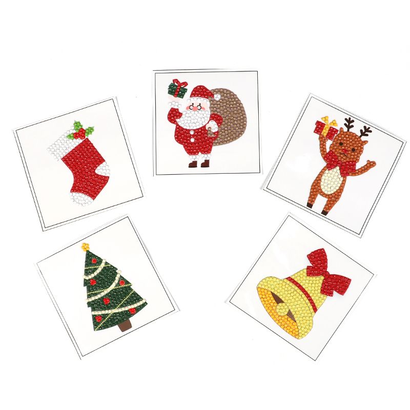 DIY Christmas Gifts Diamond Painting Stick Educational Toys Children Kid 5D Sticker Toy for Kids Boys Girls Teens