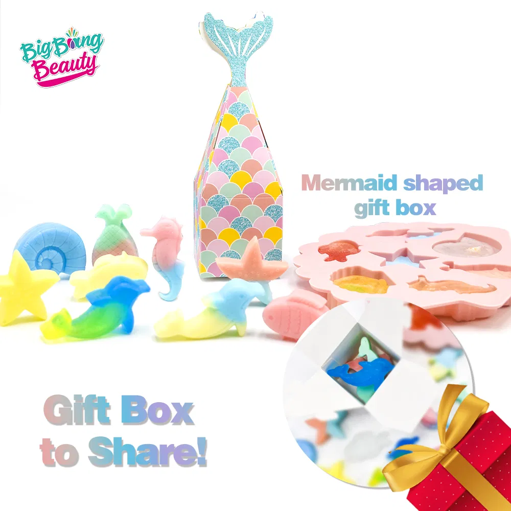 DIY Science Experiment Ocean Soap Making Kit Toy for Kids - Arts and Crafts for Girl