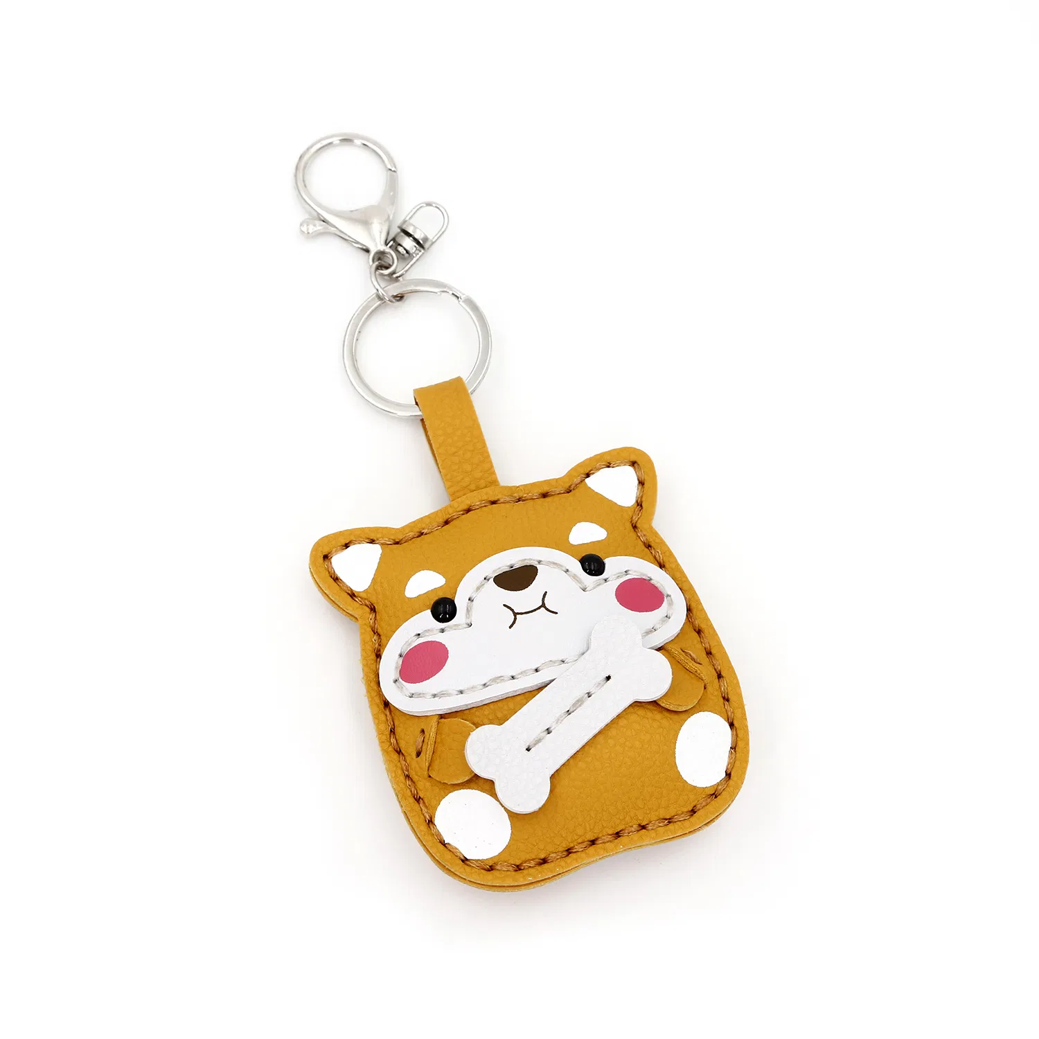DIY Sewing Kit Crafts Penguin Leather Keychain Toys with All Accessories Unique Key Chain Birthday Gift for Girls Children Students Adults Teenagers