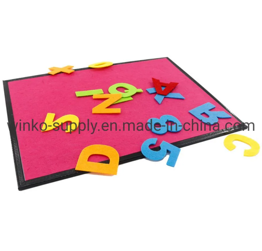 Double-Sided Learning Spelling Felt Letter Counting Whiteboard Kid's Education Toys