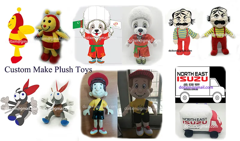 En71 Custom Made Cartoon Girls Baby Stuffed Toy Plush Rag Doll