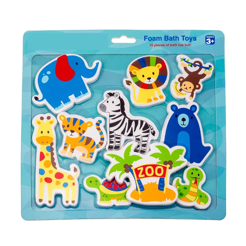 Factory Sell Early Learning Puzzles Premium Educational Floating Bathtub Toys