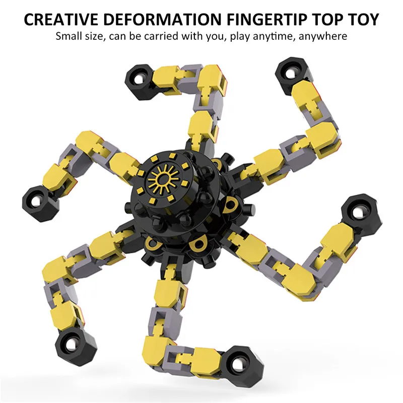 Fidget Chain Toys Antistress Fidget Spinner Decompression Christmas Gift