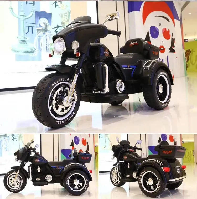 Golden Manufacture Motorcycle 3 Wheels /E-Tricycle with Music and USB, LED Light, Baby Toy/Early Education Motor Tricycle Cem-22