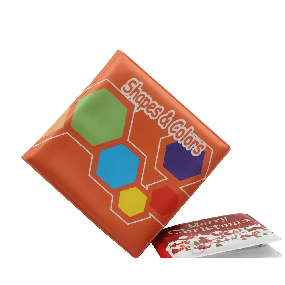 Hot Selling Baby Bath Book Learning Shape and Color Toys