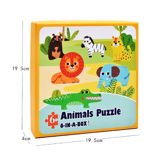 Jigsaw Puzzle Board Set Colorful Educational Toys for Children Learning Developing Toy