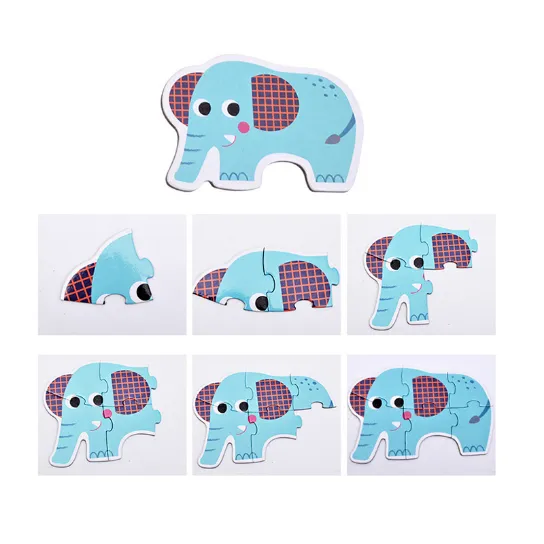 Jigsaw Puzzle Board Set Colorful Educational Toys for Children Learning Developing Toy
