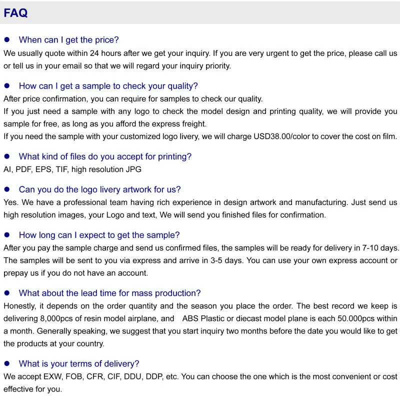 Kbz 1: 100 Scale Atr72-600 Resin Aircraft Model