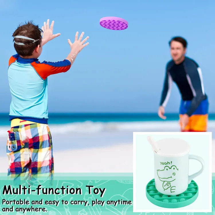 Leisure Entertainment Children Play Bubble Silicone Pressing Pop Its Fidget Toys