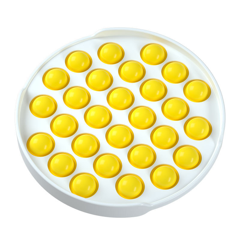 Lower MOQ Silicone Push Popping It Bubble Sensory Fidget Toy Creative Stress Relief Squeeze Pop Its Toy