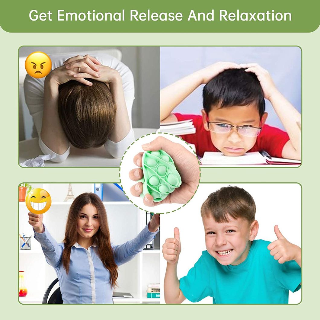 Magic Silicone Push Pop Bubble Sensory Toys for All Ages Help Restore Emotions
